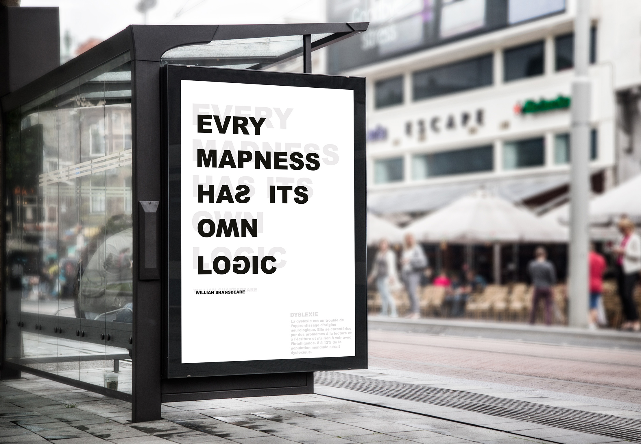 Affiche dyslexie